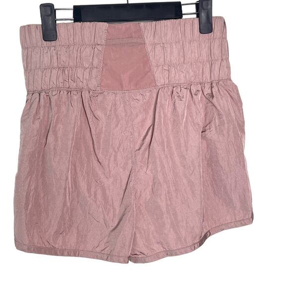 Free People Movement Athletic Shorts Pull On Moonlight Mauve Women's Size Large - Picture 4 of 9